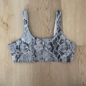 Alo Snake Sports Bra (S)